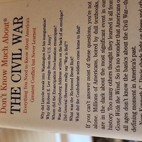Don't Know Much About the Civil War - Picture 3 of 8